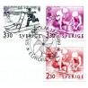 Sverige. 1989. Europamærker / CEPT. AFA nr. 1499-1501 postfrisk   Stemplet hæfte FDC parstykkke SWEDEN **/o