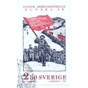 Sverige. 1989. Arbejderbevægelsen i 100 år. AFA nr. 1502 postfrisk  Stemplet hæfte FDC parstykkke SWEDEN **/o
