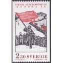 Sverige. 1989. Arbejderbevægelsen i 100 år. AFA nr. 1502 postfrisk  Stemplet hæfte FDC parstykkke SWEDEN **/o