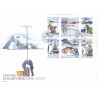 Sverige. 1989. Svensk polarforskning. AFA nr. 1504-09 postfrisk sammentryk   Stemplet hæfte FDC parstykkke SWEDEN **/o