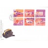 Sverige. 1989. Svensk fortagsomhed. AFA nr. 1510-15 postfrisk sammentryk Stemplet hæfte FDC parstykkke SWEDEN **/o