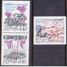 Sverige. 1989. Nationalparker. AFA nr. 1519-21 postfrisk  Stemplet hæfte FDC parstykkke SWEDEN **/o