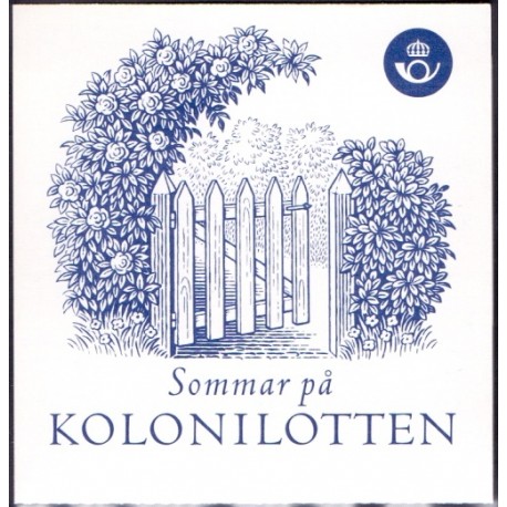 Sverige 2005. Sommermærker. AFA nr. 2401-04, postfrisk hæfte  sammentryk stemplet  hæfte FDC parstykkke