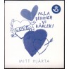 Sverige 2006. Valentinsdag. AFA nr. 2447-50, postfrisk   sammentryk stemplet  hæfte FDC parstykkke