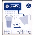 Sverige 2006. Varm Kaffe. AFA nr. 2453-56, postfrisk  sammentryk stemplet  hæfte FDC parstykkke