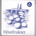 Sverige 2008. Frugter og grønsager. AFA nr. 2601-04, postfrisk hæfte stemplet  hæfte FDC parstykkke
