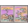 Færøerne 1986 CEPT AFA nr. 128-9 komplet postfrisk