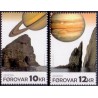 Færøerne 2009. 10,00-12,00 Kr. Europamærker / CEPT AFA nr. 674-5 postfrisk stemplet