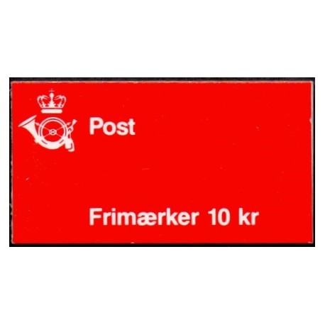 Danmark 10 kr. Automathæfte nr. C1