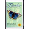 Sverige 1999. Sommerfugle. AFA nr. 2065-8 postfrisk stemplet  hæfte FDC parstykkke