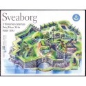 Sverige 2006. Sveaborg. AFA nr. 2461-63, postfrisk miniark sammentryk stemplet  hæfte FDC parstykkke