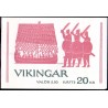 Sverige. 1990. Vikinger. AFA nr. 1539-46 postfrisk parstykker Stemplet hæfte FDC parstykkke SWEDEN **/o