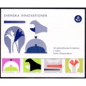 Sverige 2007. Finurlige innovationer. AFA nr. 2511-14, postfrisk sammentryk stemplet  hæfte FDC parstykkke