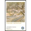 Sverige 2006. Vinter i kunsten. AFA nr. 2493-96, postfrisk sammentryk stemplet  hæfte FDC parstykkke