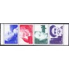 Sverige. 1990. Nobelpristager. AFA nr. 1585-88  postfrisk sammentryk Stemplet hæfte FDC parstykkke SWEDEN **/o