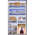Sverige 1998. Syockholm. AFA nr. 1978-83 postfrisk stemplet  hæfte FDC parstykkke