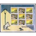 Sverige 2008. Tegneserier. AFA nr. 2590-97, postfrisk stemplet  hæfte FDC parstykkke