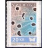 Sverige 2007. Sommerfugle. AFA nr. 2515, postfrisk sammentryk stemplet  hæfte FDC parstykkke