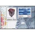 Sverige 2007. International polarår. AFA nr. 2499-2500, postfrisk  sammentryk stemplet  hæfte FDC parstykkke
