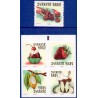 Sverige 2007. Chokolade. AFA nr. 2528-32, postfrisk stemplet  hæfte FDC parstykkke