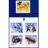 Sverige 2007. Julefrimærker. AFA nr. 2543-47, postfrisk stemplet  hæfte FDC parstykkke