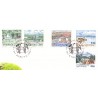 Sverige. 1990. Nationalparker. AFA nr. 1534-38 postfrisk Stemplet hæfte FDC parstykkke SWEDEN **/o