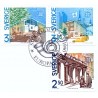 Sverige. 1990. Europamærker / CEPT. AFA nr. 1547-49 postfrisk Stemplet hæfte FDC parstykkke SWEDEN **/o
