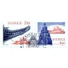Sverige. 1990. Vasamuseet. AFA nr. 1551-52 postfrisk Stemplet hæfte FDC parstykkke SWEDEN **/o