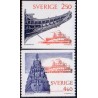 Sverige. 1990. Vasamuseet. AFA nr. 1551-52 postfrisk Stemplet hæfte FDC parstykkke SWEDEN **/o