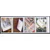 Sverige. 1990. Papirproduktion. AFA nr. 1566-69 postfrisk sammentryk Stemplet hæfte FDC parstykkke SWEDEN **/o