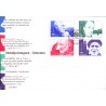 Sverige. 1990. Nobelpristager. AFA nr. 1585-88  postfrisk sammentryk Stemplet hæfte FDC parstykkke SWEDEN **/o