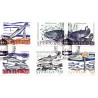 Sverige. 1991. Fisk. AFA nr. 1595-1600  postfrisk Stemplet hæfte FDC parstykkke SWEDEN **/o
