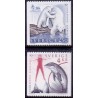 Sverige. 1991. Norden Frimærker. AFA nr. 1606-07  postfrisk Stemplet hæfte FDC parstykkke SWEDEN **/o