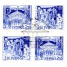 Sverige. 1991. Folkeparker 100 år. AFA nr. 1608-09  postfriske parstykker Stemplet hæfte FDC parstykkke SWEDEN **/o