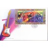 Sverige. 1991. Rock og pop. AFA nr. 1624-26  postfrisk miniark Stemplet hæfte FDC parstykkke SWEDEN **/o