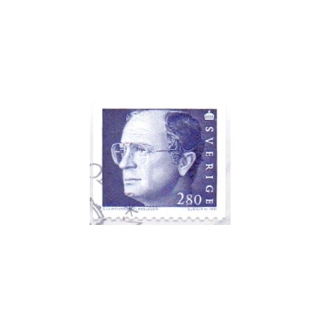 Sverige. 1991. Kong Carl. AFA nr. 1635  postfrisk Stemplet hæfte FDC parstykkke SWEDEN **/o