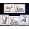 Sverige. 1992. Vilde dyr. AFA nr. 1640-43 postfrisk  Stemplet hæfte FDC parstykkke SWEDEN **/o