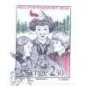 Sverige. 1992. Spejderforeningen. AFA nr. 1644 postfrisk   Stemplet hæfte FDC parstykkke SWEDEN **/o