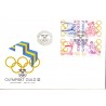 Sverige. 1992. Guldmedaljevinder. AFA nr. 1653-56 postfrisk 4-blok  Stemplet hæfte FDC parstykkke SWEDEN **/o