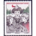 Sverige. 1992. Spejderforeningen. AFA nr. 1644 postfrisk   Stemplet hæfte FDC parstykkke SWEDEN **/o