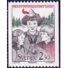 Sverige. 1992. Spejderforeningen. AFA nr. 1644 postfrisk   Stemplet hæfte FDC parstykkke SWEDEN **/o