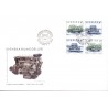 Sverige. 1992. Svenske biler. AFA nr. 1670-71 i postfrisk parstykker Stemplet hæfte FDC parstykkke SWEDEN **/o