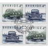 Sverige. 1992. Svenske biler. AFA nr. 1670-71 i postfrisk parstykker Stemplet hæfte FDC parstykkke SWEDEN **/o