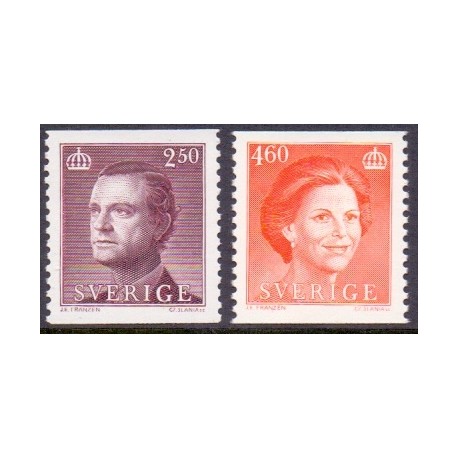 Sverige. 1990. Suppleringsværdier. AFA nr. 1532-33 postfrisk Stemplet hæfte FDC parstykkke SWEDEN **/o