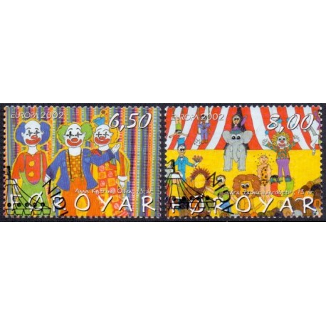 Færøerne 2002, CEPT AFA nr. 413-4 komplet postfrisk