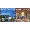 Færøerne 2002, Kirken Gøta AFA nr. 425-6 komplet postfrisk