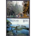 Færøerne 2004, CEPT nr. 489-90 komplet postfrisk