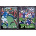 Færøerne 2004, FIFA 100 år nr. 491-2 komplet postfrisk