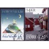 Færøerne 2008. 5,50-14,00 Kr. Klaksvig og Tinganes AFA nr. 627-28 postfrisk stemplet