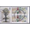 Færøerne 2009. 6,00-10,00 Kr. Julefrimærker AFA nr. 682-3Co-Cn postfrisk (fra hæfter) stemplet
